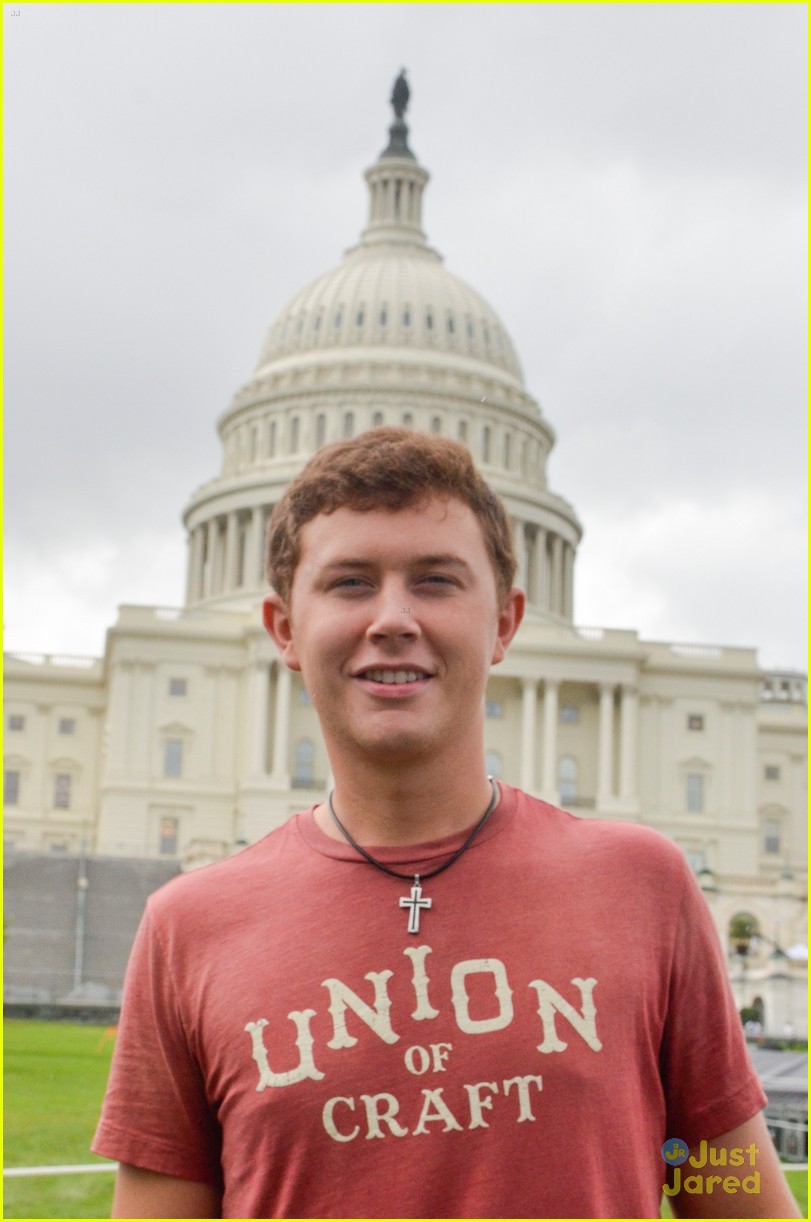 scotty mccreery capitol 4th rehearsals 11