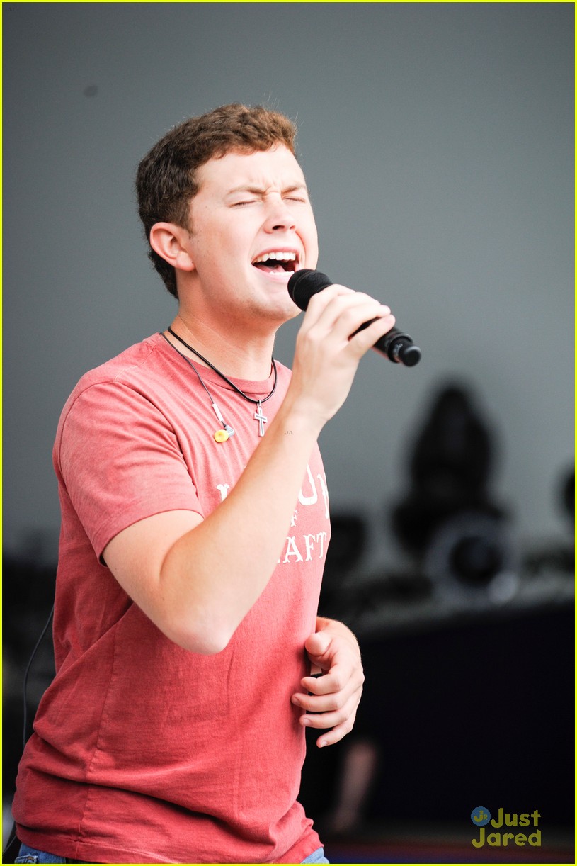 scotty mccreery capitol 4th rehearsals 14