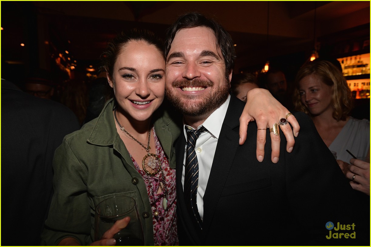shailene woodley spectacular now after party pair 02