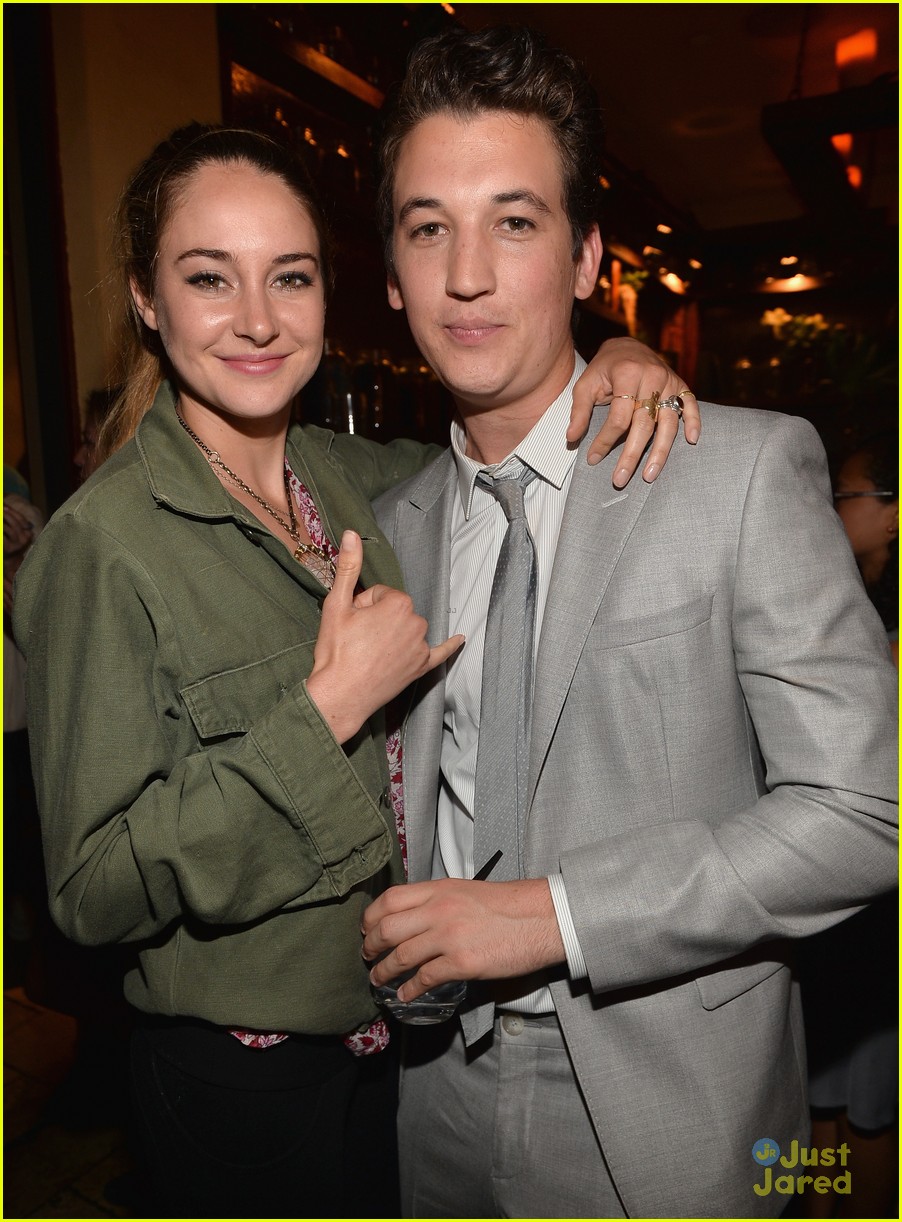 shailene woodley spectacular now after party pair 05