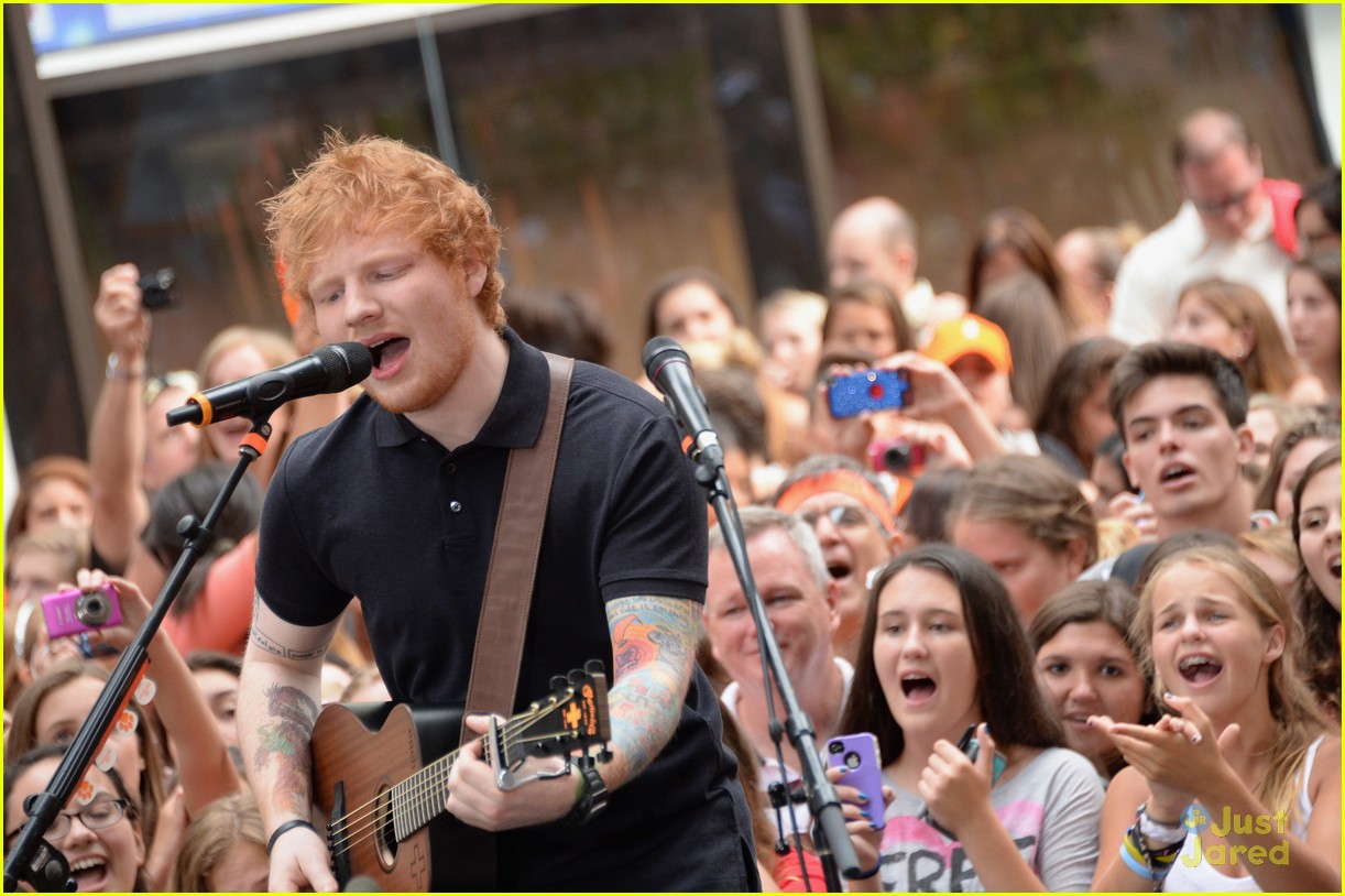 ed sheeran today show pics video 10