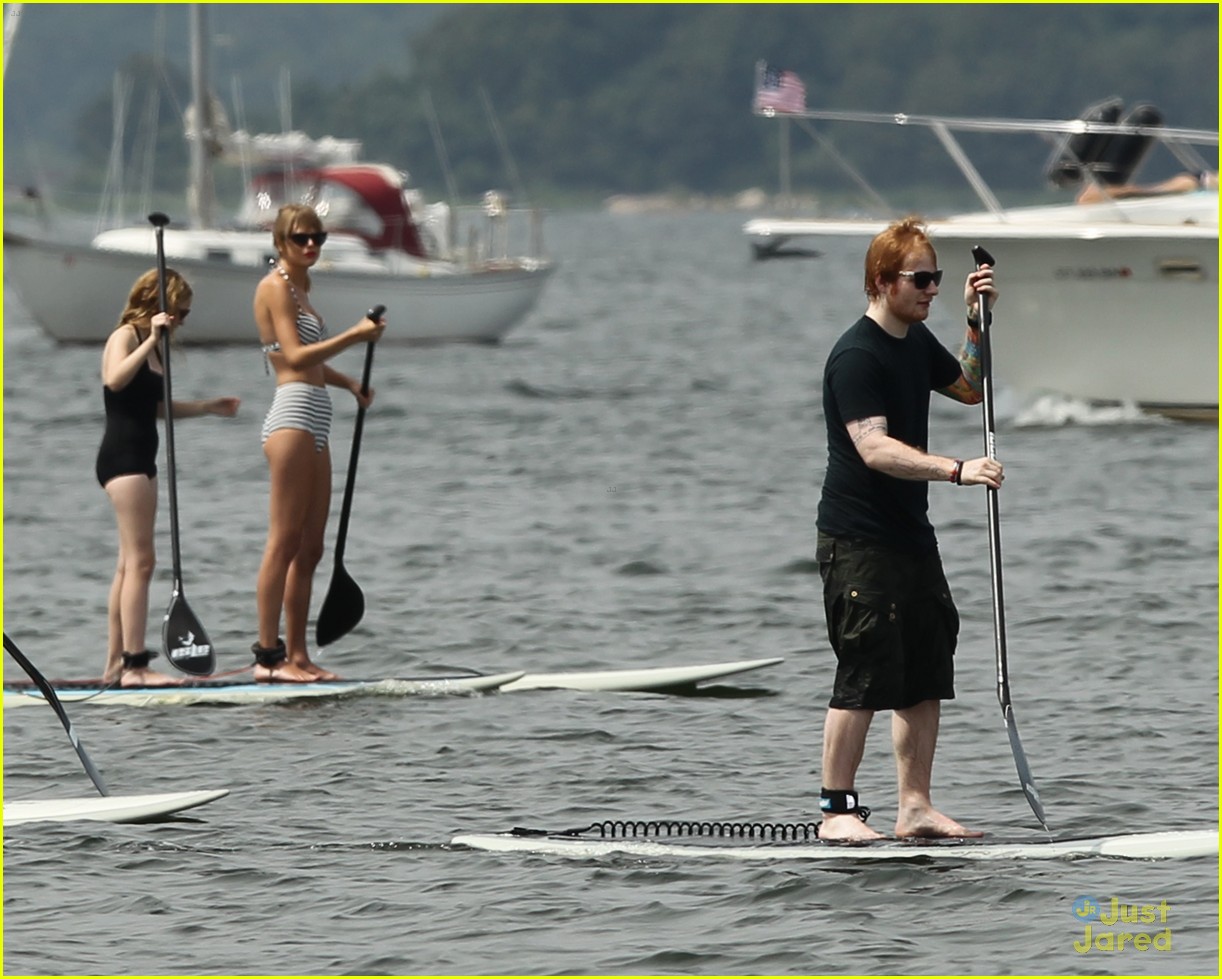 taylor swift ed sheeran paddleboarding 06