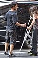 taylor lautner marie avgeropoulos tracers filming 03