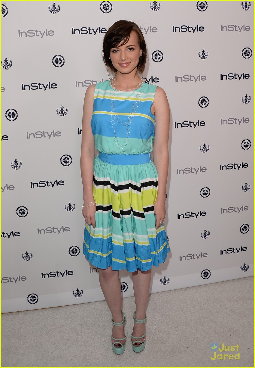 ashley rickards crystal reed instyle summer soiree 2013 07