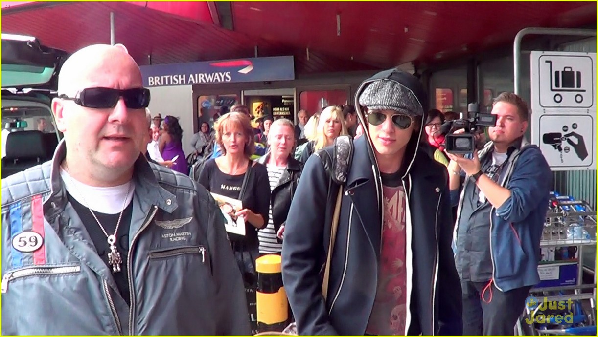 lily collins jamie campbell bower arrive in berlin 19