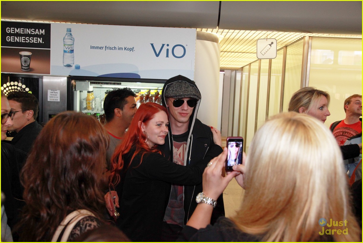 lily collins jamie campbell bower arrive in berlin 33