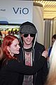 lily collins jamie campbell bower arrive in berlin 16