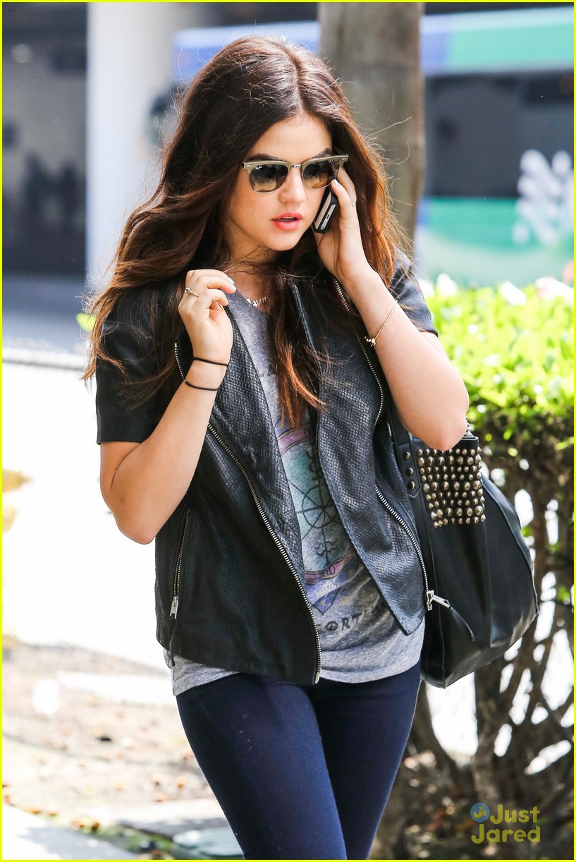 lucy hale says keep your back to school style casual 02
