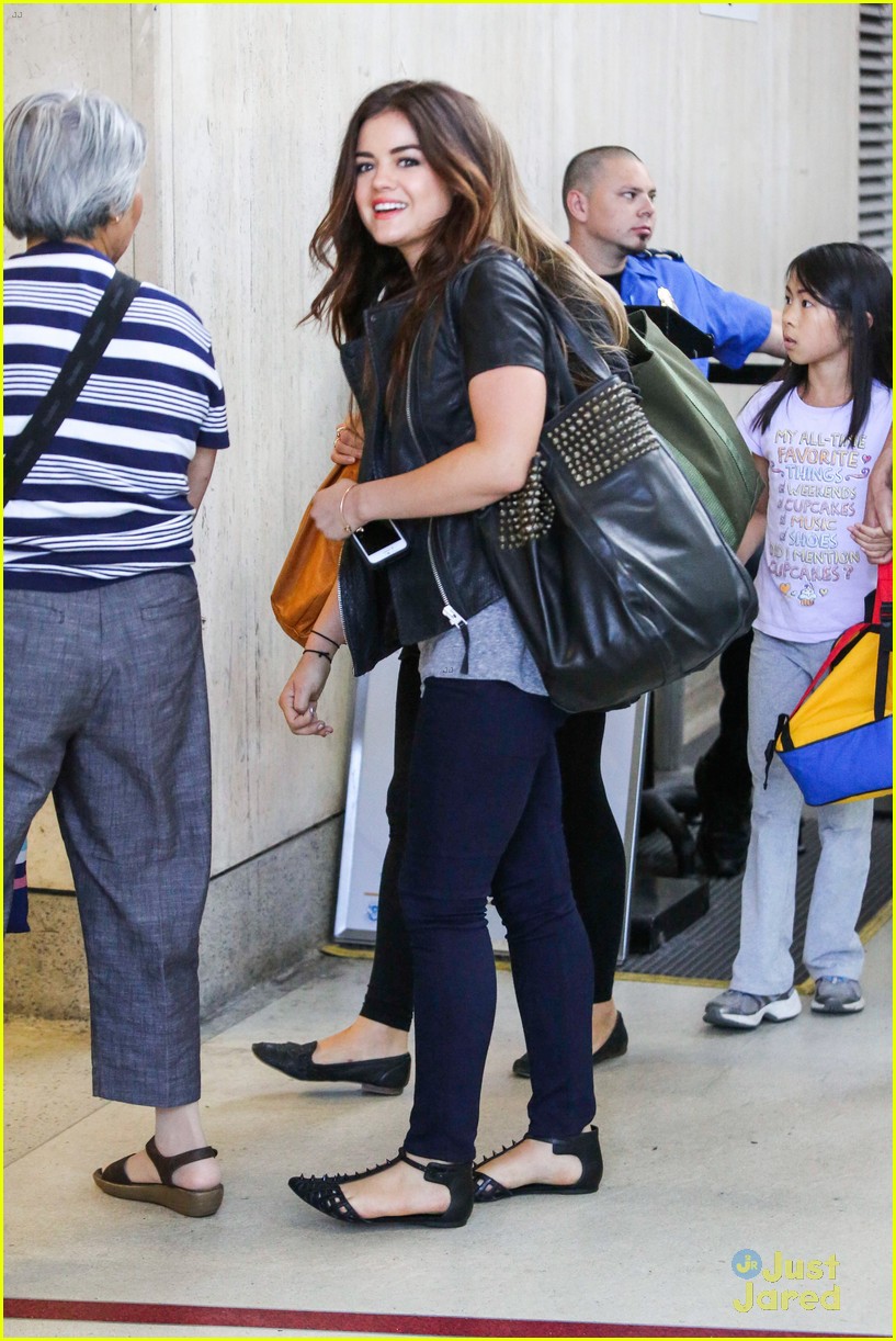 lucy hale says keep your back to school style casual 06