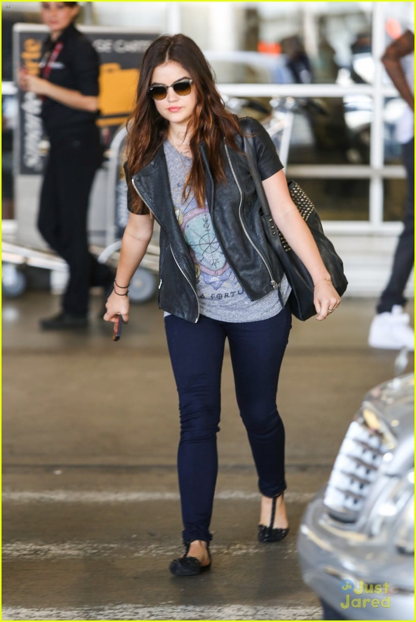 lucy hale says keep your back to school style casual 13
