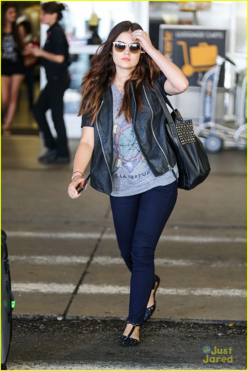 lucy hale says keep your back to school style casual 16