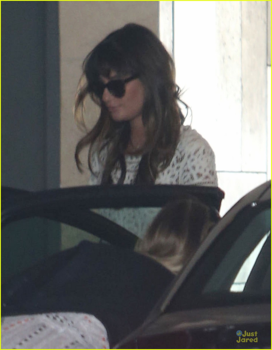 lea michele rare hotel spotting after cory monteith death 02