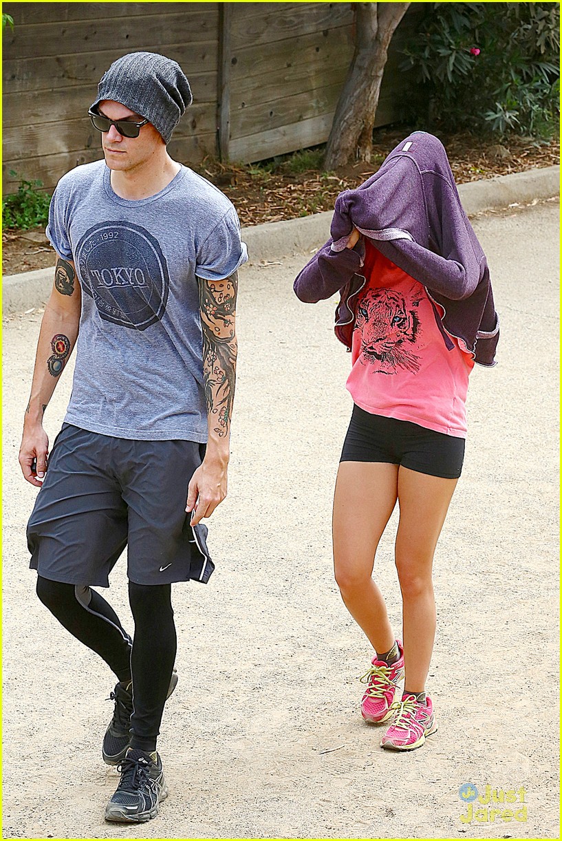 ashley tisdale christopher french hiking couple 04