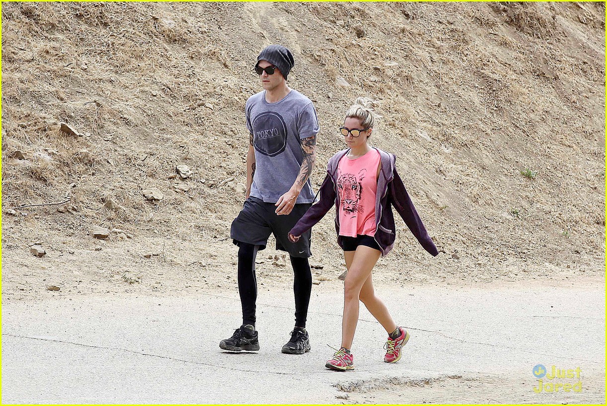 ashley tisdale christopher french hiking couple 12