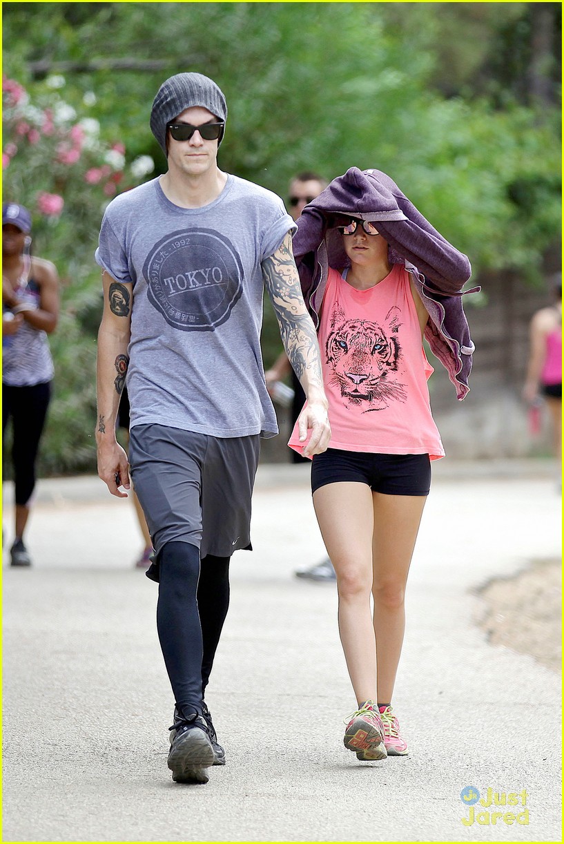 ashley tisdale christopher french hiking couple 14