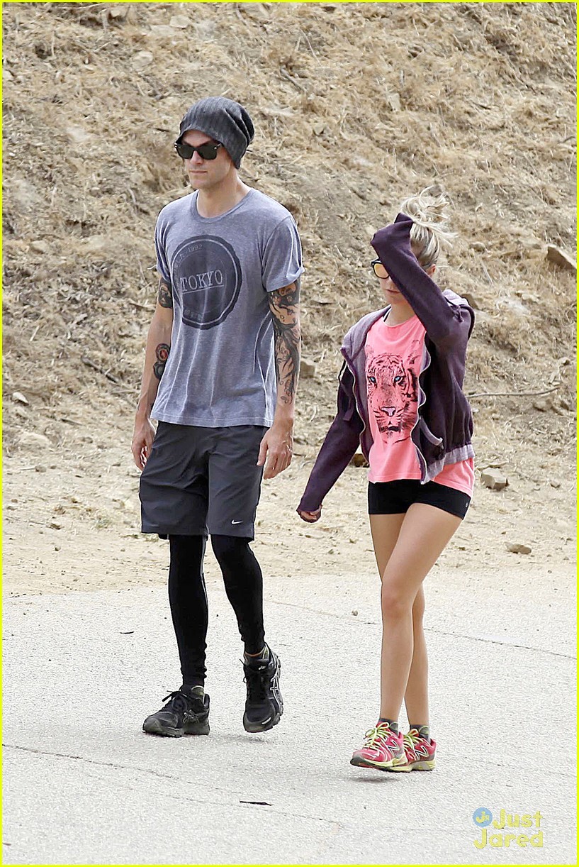ashley tisdale christopher french hiking couple 19