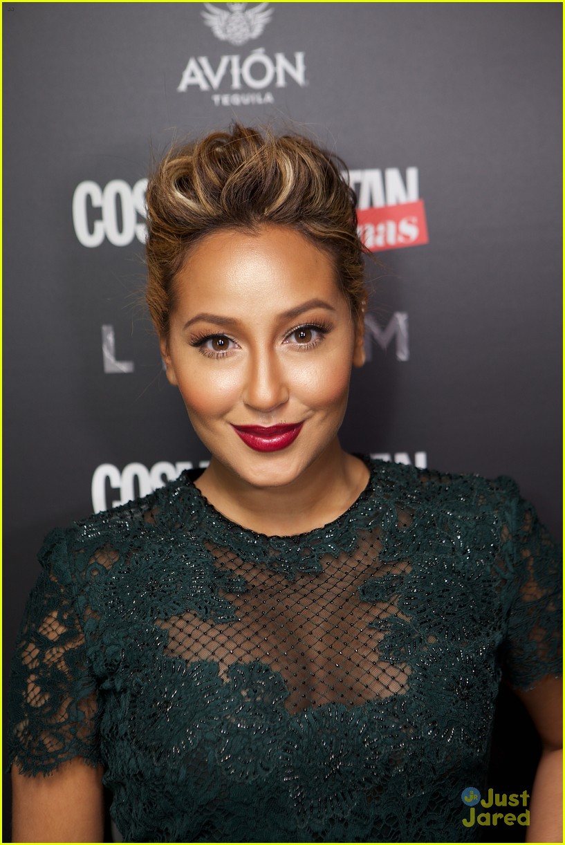adrienne bailon cosmo latina fall issue party 02