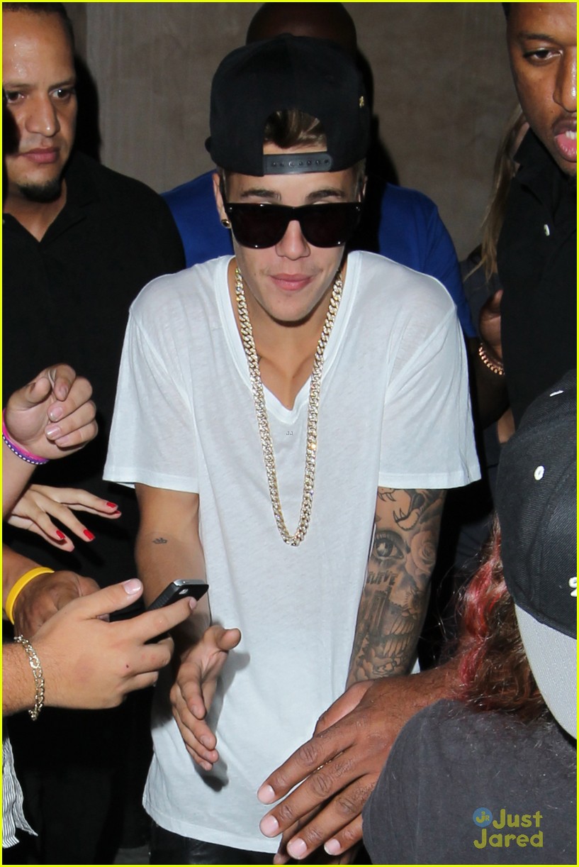 justin bieber shows off his mustache while out bowling 09