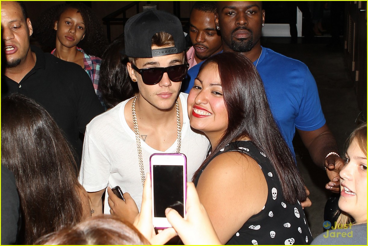 justin bieber shows off his mustache while out bowling 11