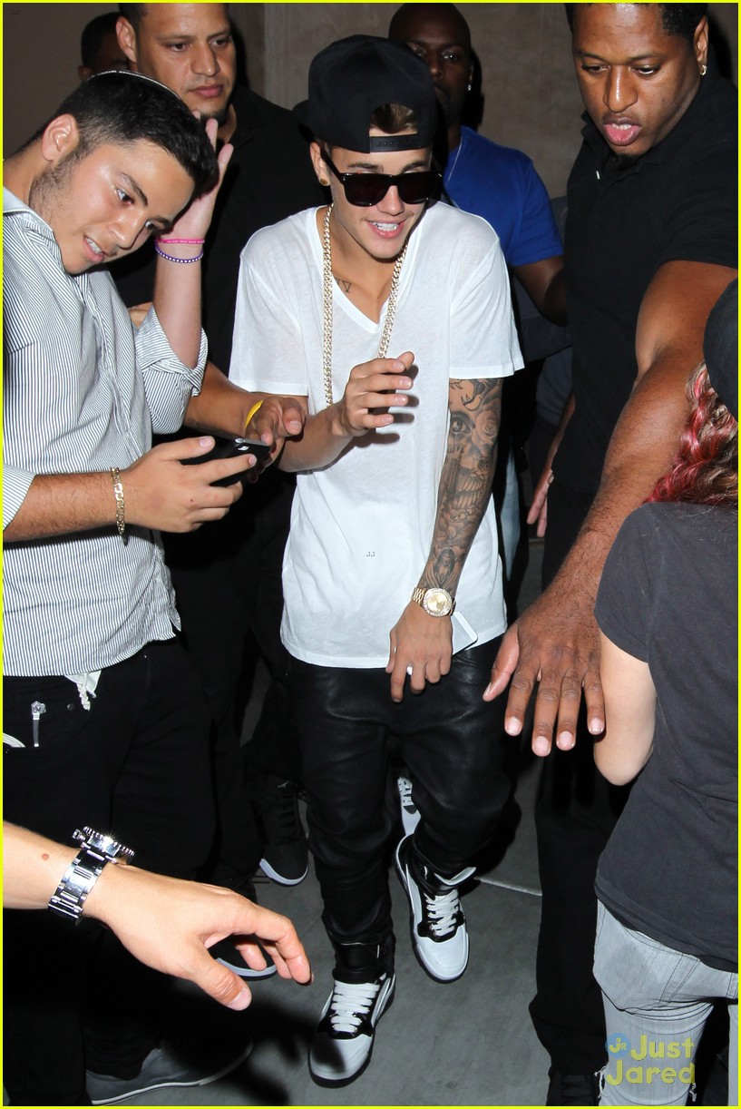 justin bieber shows off his mustache while out bowling 12