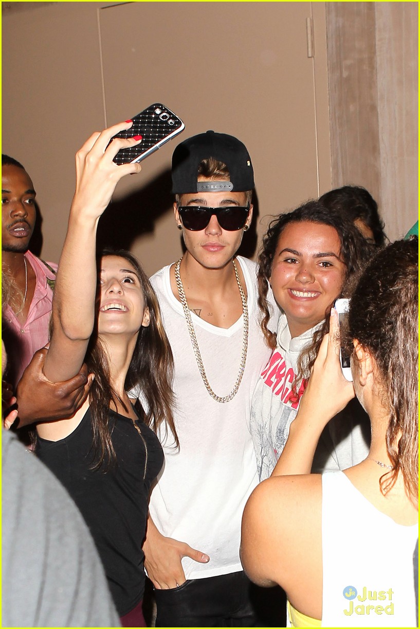 justin bieber shows off his mustache while out bowling 19