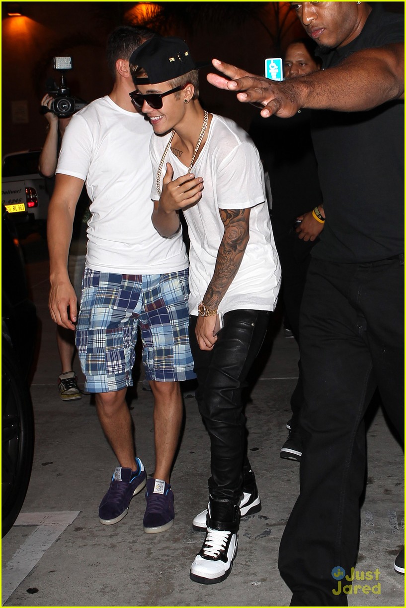 justin bieber shows off his mustache while out bowling 20