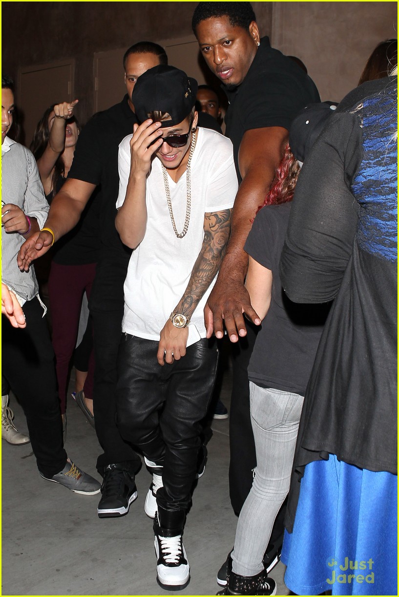 justin bieber shows off his mustache while out bowling 22