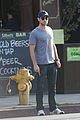 chace crawford exits goal sports cafe 03