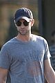 chace crawford exits goal sports cafe 04