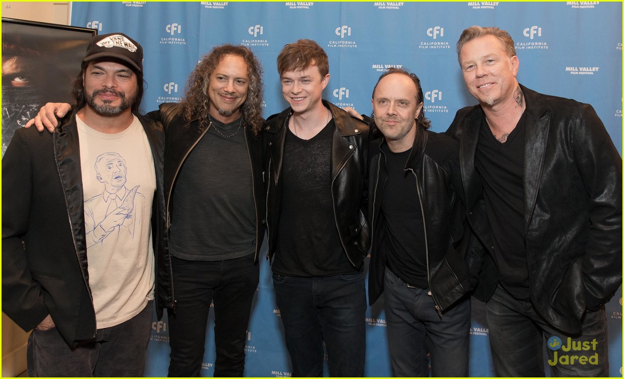 dane dehaan hits up another metallica through the never premiere 01