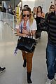 demi lovato lands at newark after trip home 05