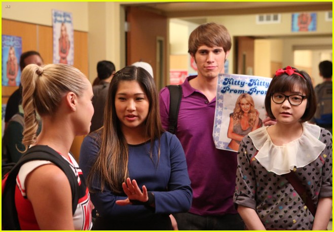glee tina in the sky with diamonds episode stills 11