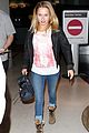 hayden panettiere lax airport arrival 03