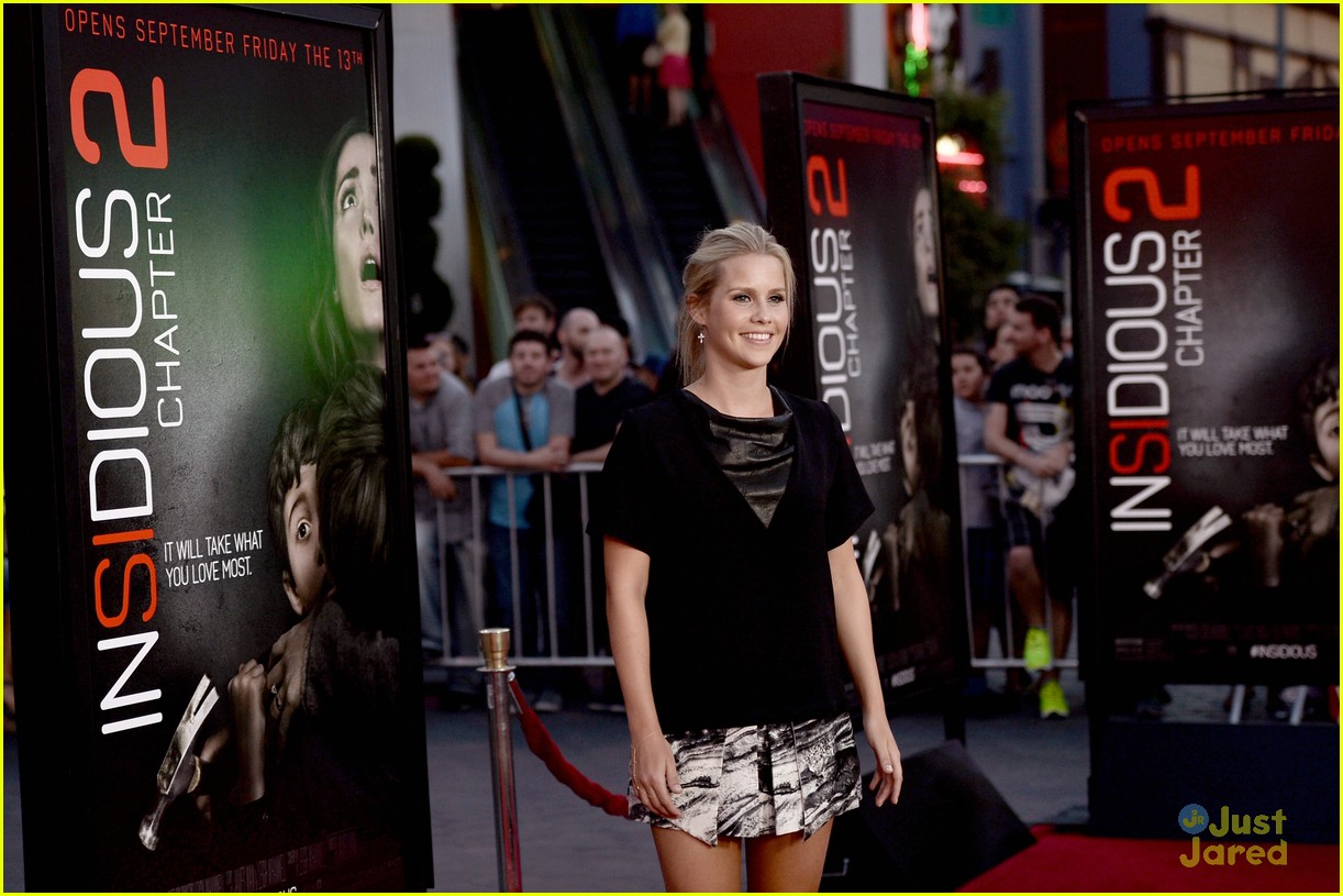claire holt inidious chapter 2 premiere 10