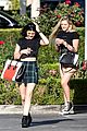 kendall kylie jenner separate lunch outings 13