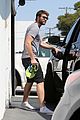 liam hemsworth leaves the gym barefoot 09