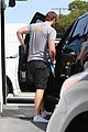 liam hemsworth leaves the gym barefoot 11
