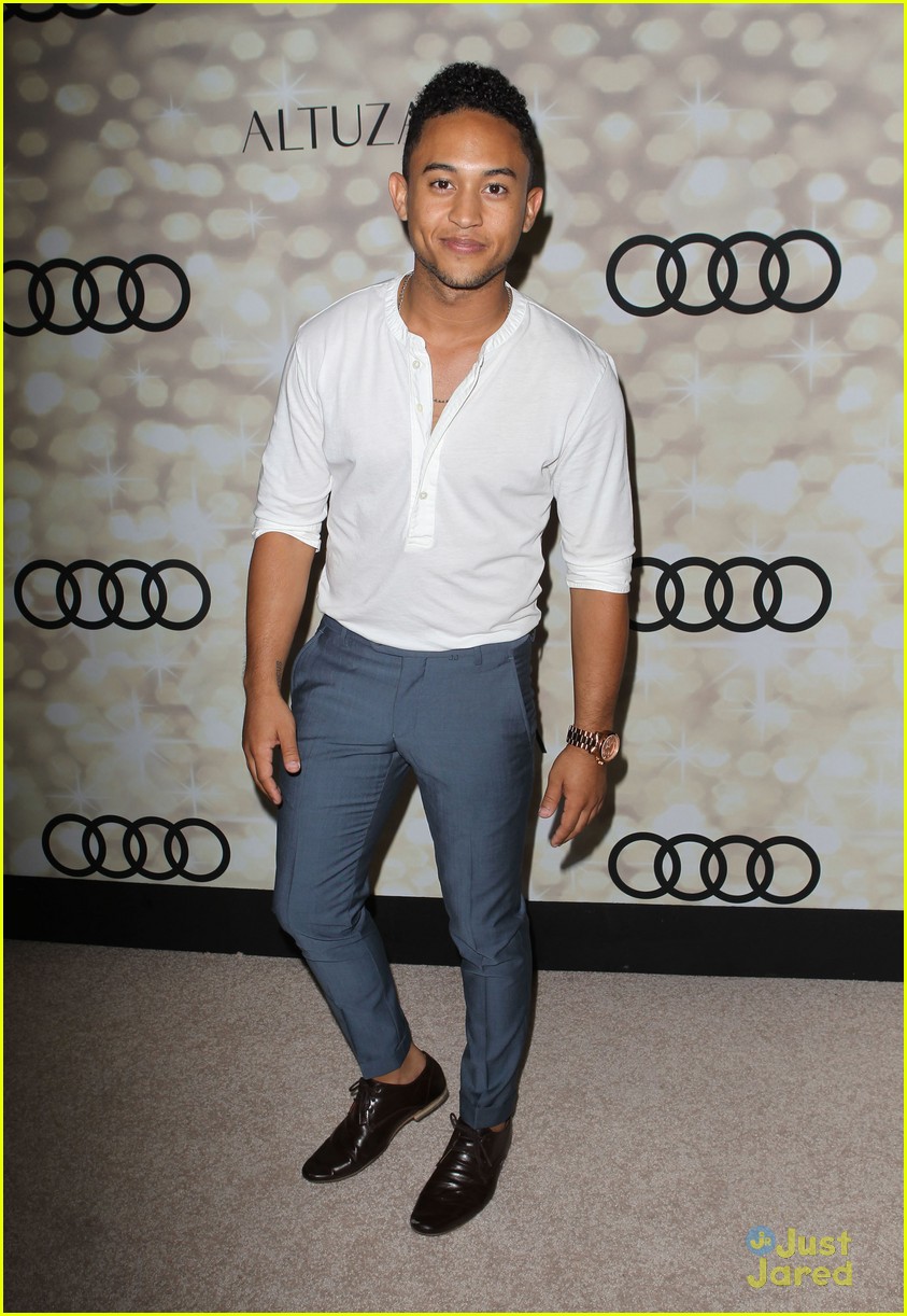 tahj mowry charlie max carver emmys 2013 kickoff party 05