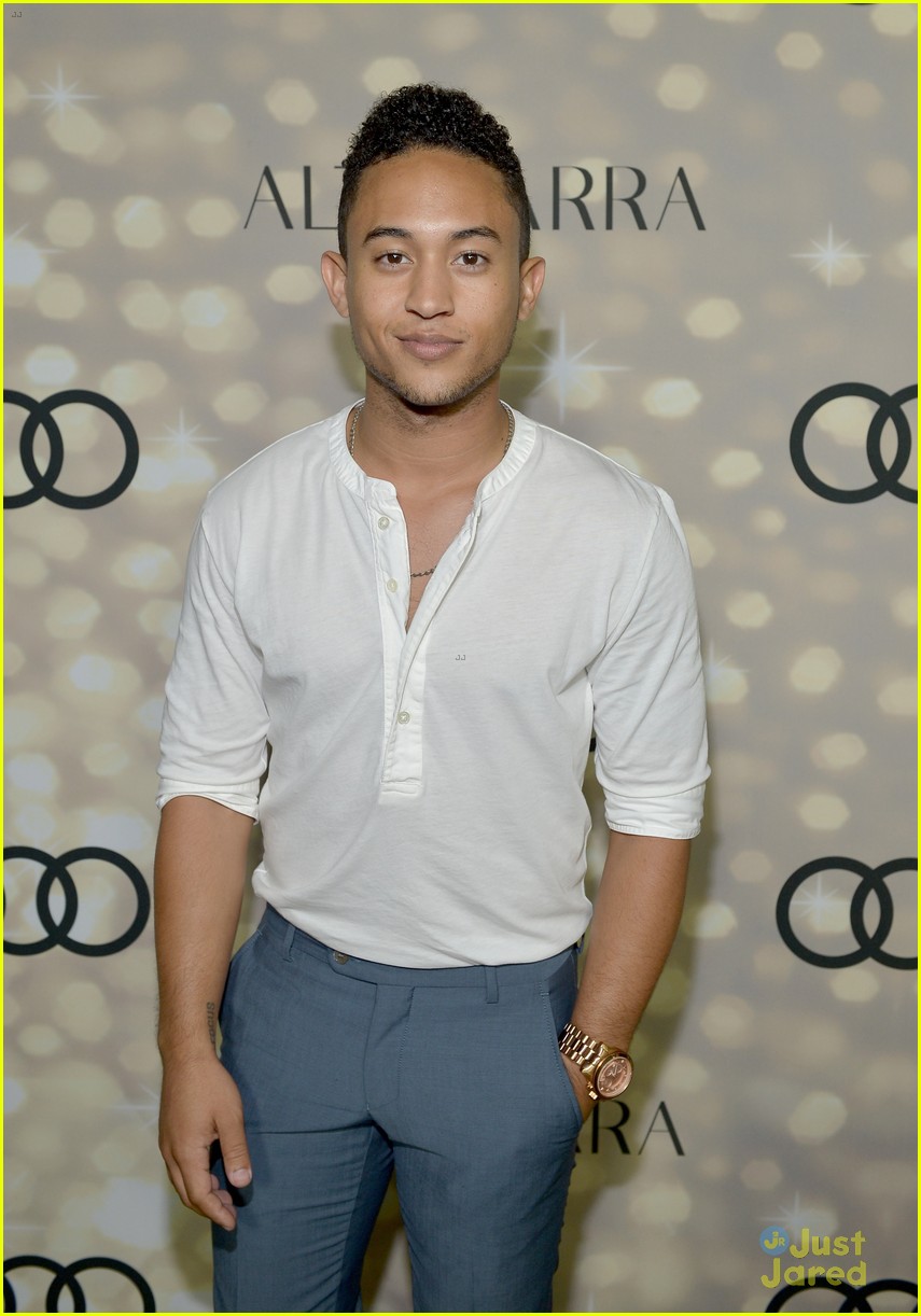 tahj mowry charlie max carver emmys 2013 kickoff party 08