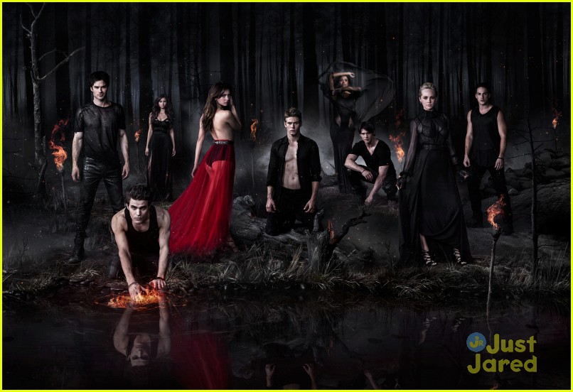 Nina Dobrev Candice Accola New Vampire Diaries Promo Pics Photo Photo Gallery