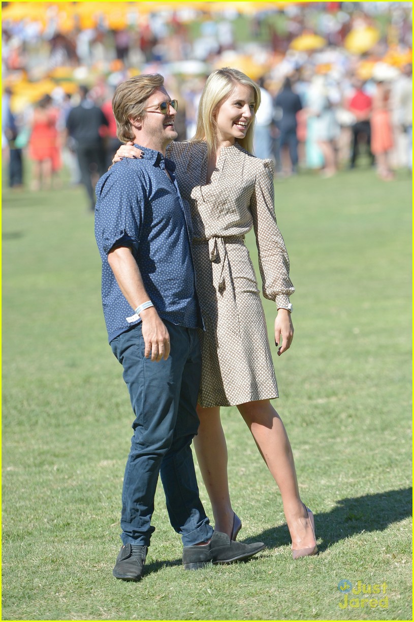 dianna agron nick mathers Veuve Clicquot Polo Classic 02