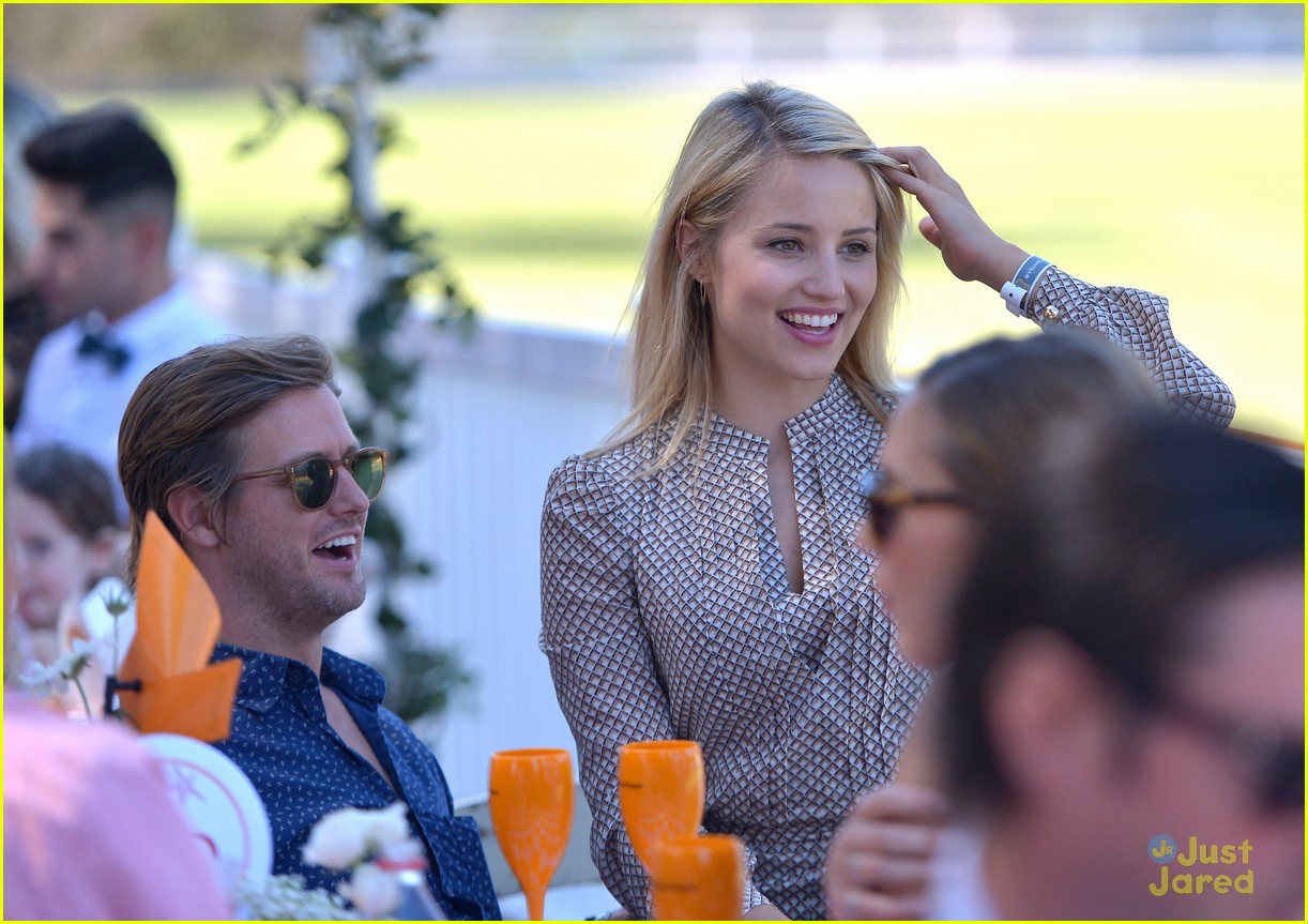 dianna agron nick mathers Veuve Clicquot Polo Classic 18