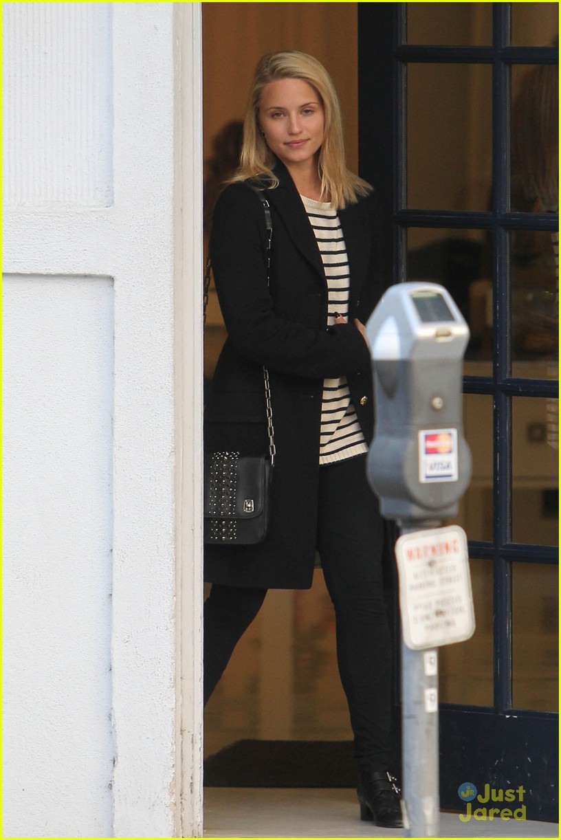 dianna agron steps out before glee cory monteith tribute episode 01