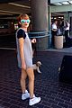bella thorne new mexico arrival 06