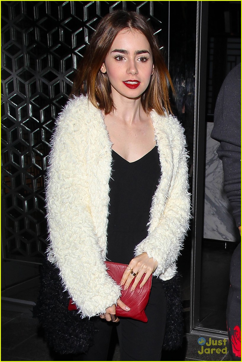 lily collins dinner date with ciara 03