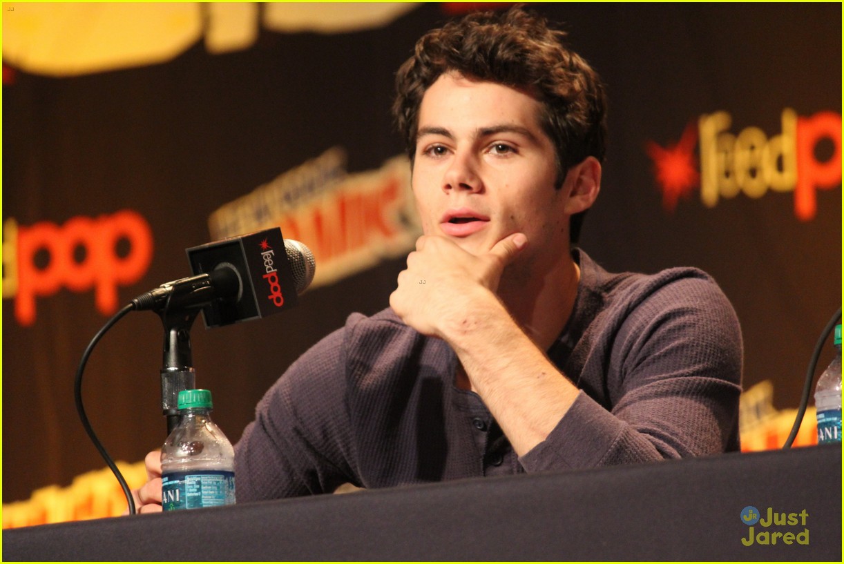 dylan obrien teen wolf comic con 2013 01