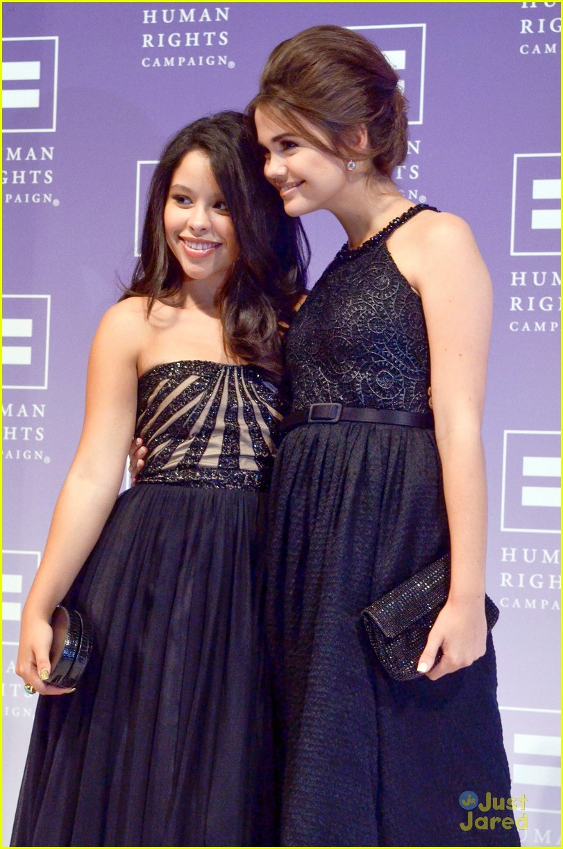 maia mitchell fosters hrc dinner dc 07