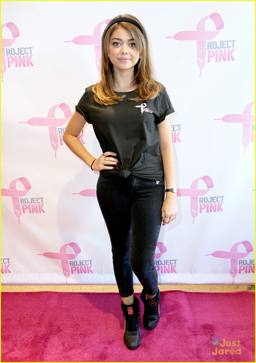sarah hyland project pink charity lunch 10