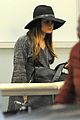 lea michele flies out of los angeles 13