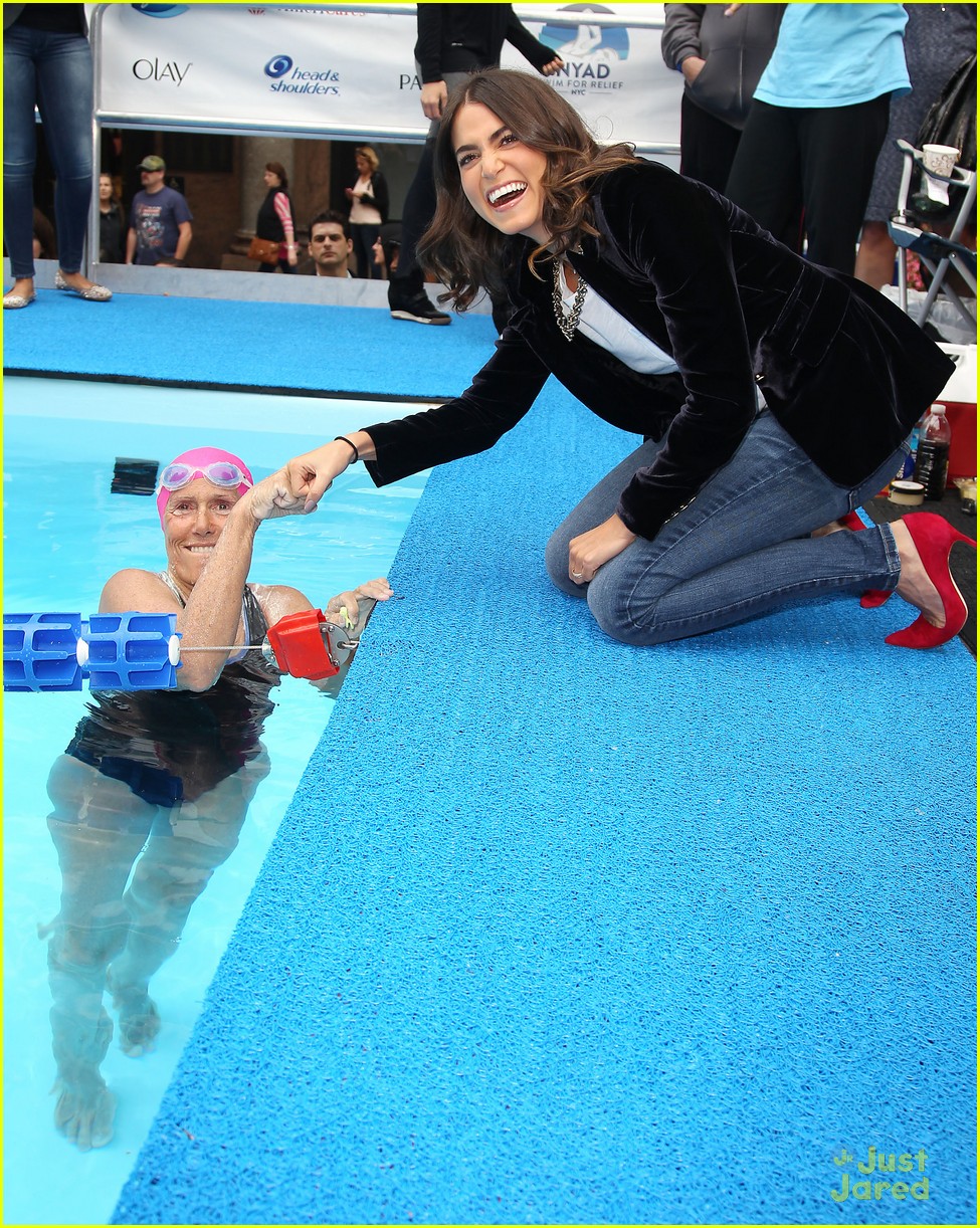 nikki reed swim for relief nyc 16